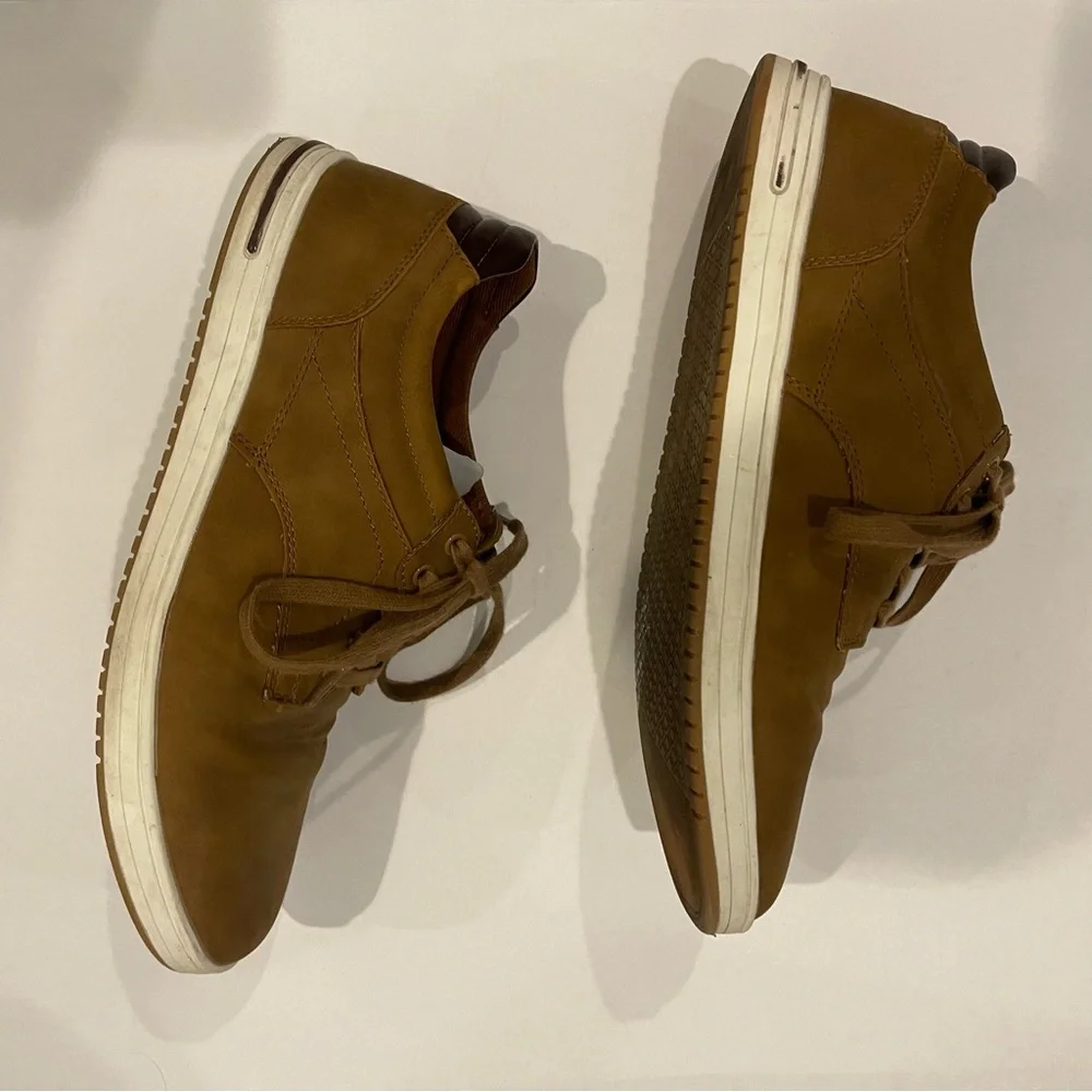 Madden Men's‎ Brown Low-Top Casual Sneakers Size 9 Ortholite Insoles